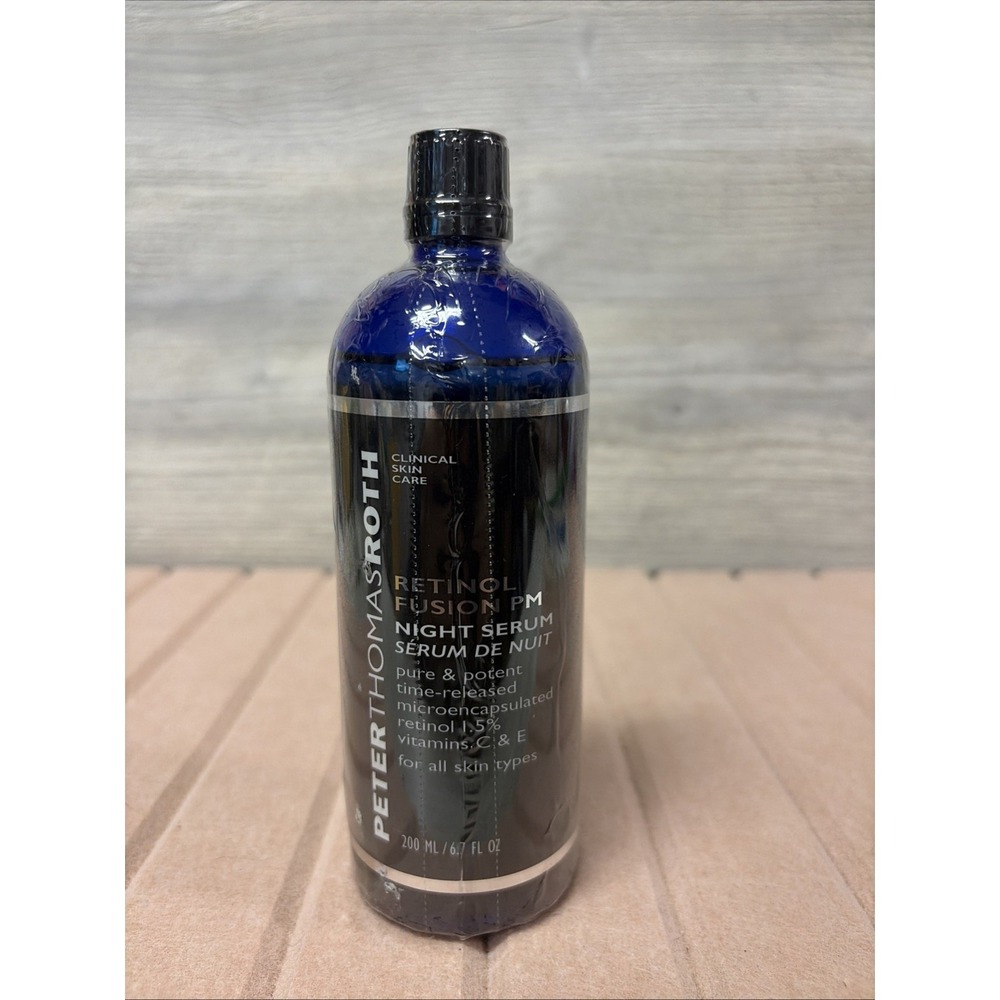 PETER THOMAS ROTH- Retinol Fusion PM Night Serum - 6.7 oz NEW SEALED (C6)